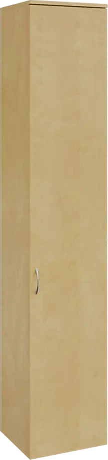 ST 6 - 42 šatní skříň, tyč, levá, 2150x400x600, bříza světlá